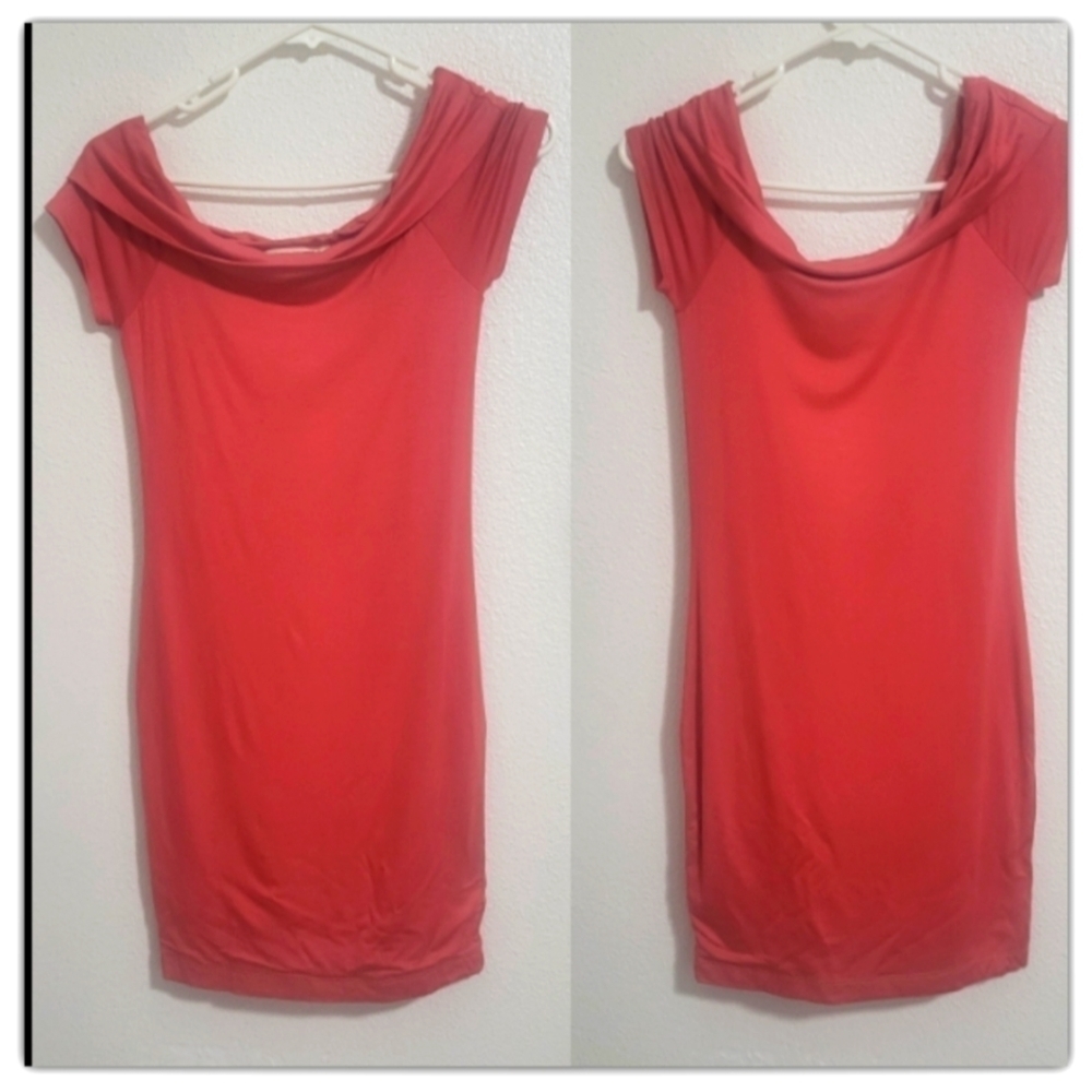Audrey 3+1 off the shoulder bodycon style dress size small